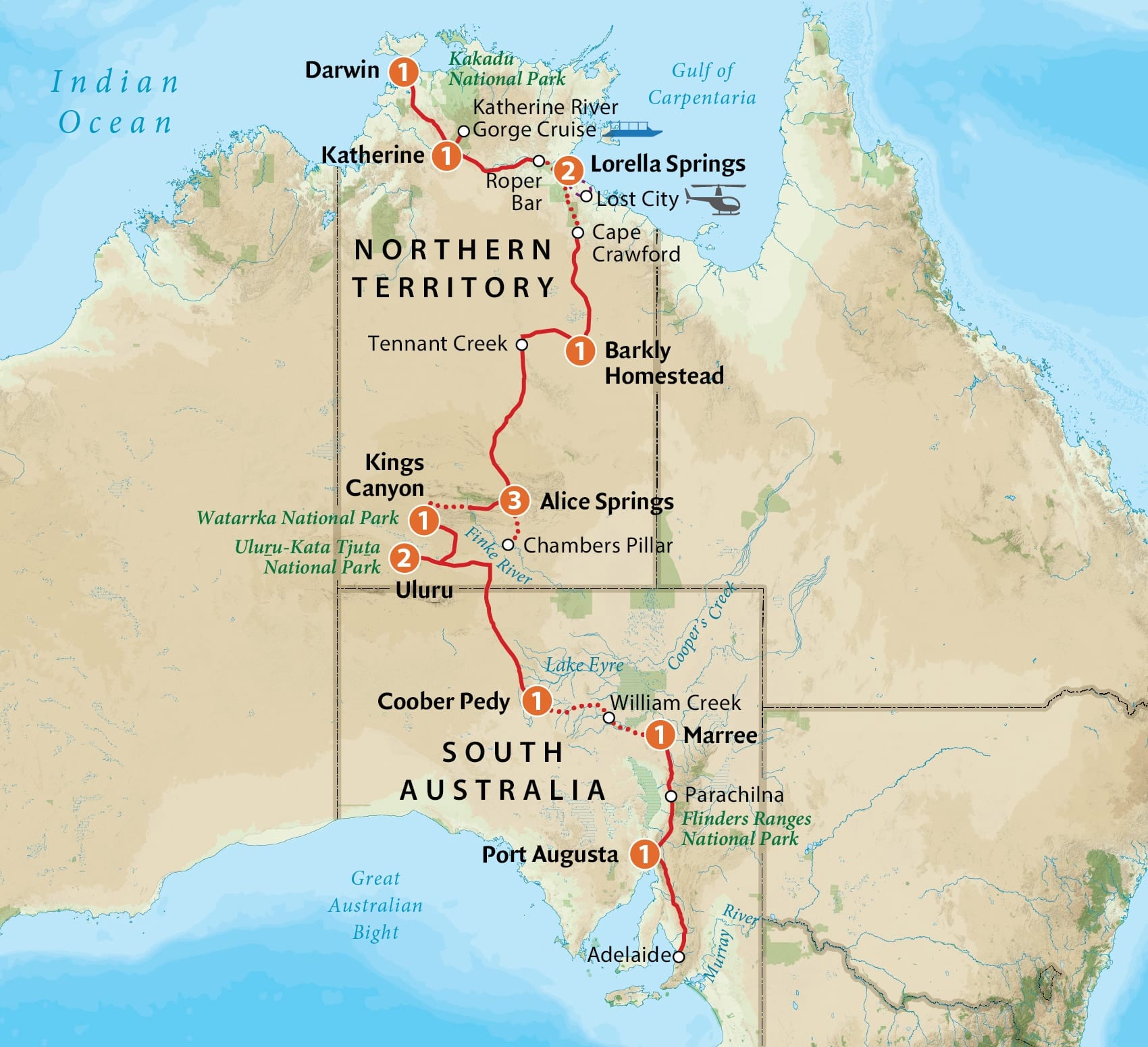 Outback Spirit Tours 2025 Destinations Fannie Lucretia