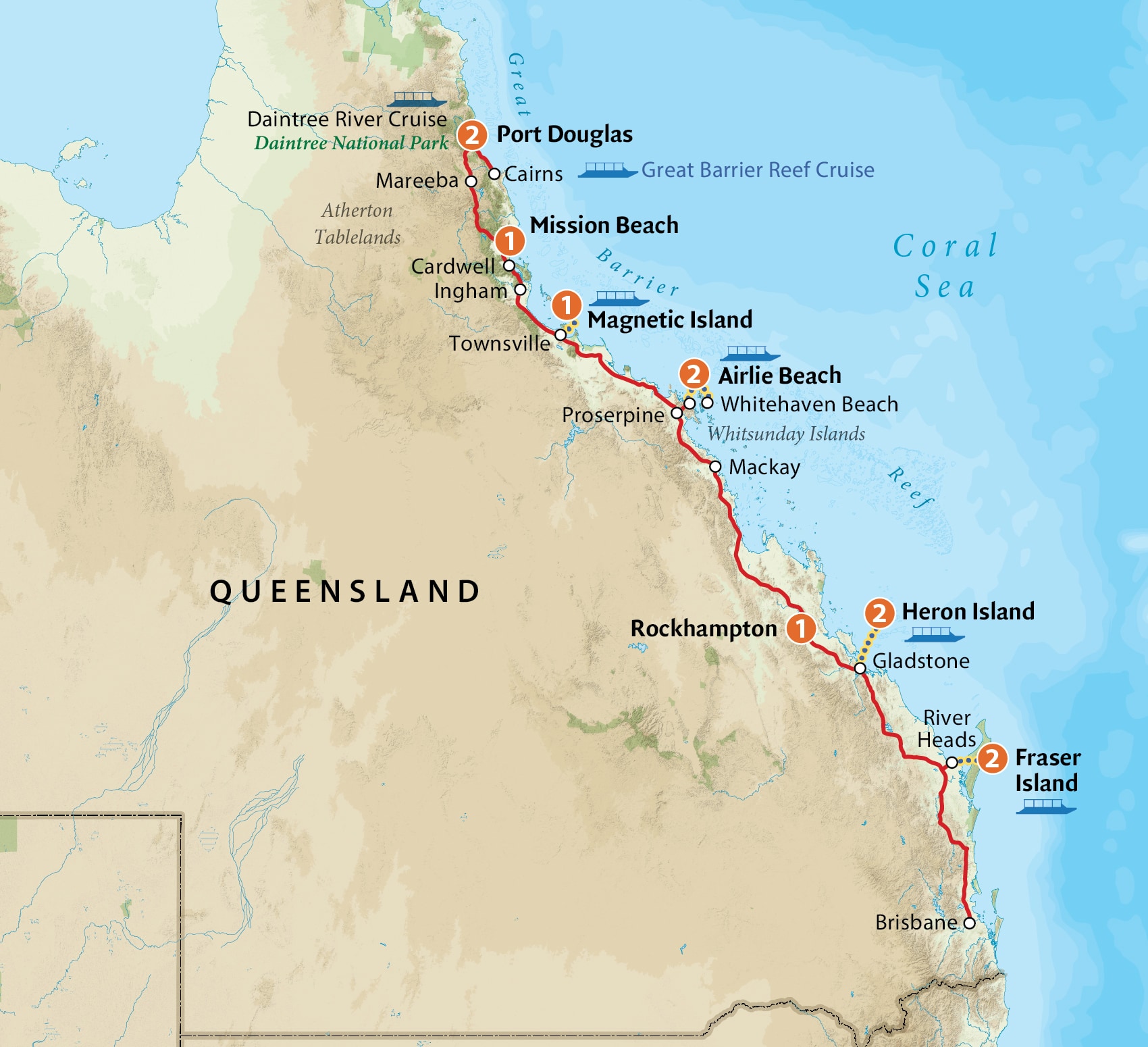 East Coast Island Tour Outback Spirit Tours East Coast Island Tour Outback Spirit Tours