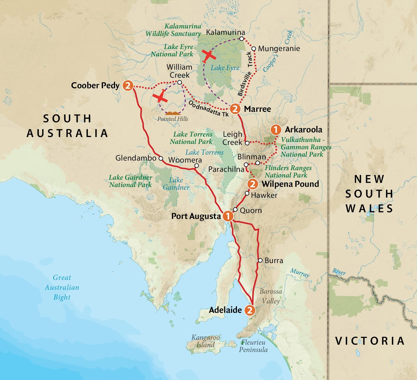 Outback South Australia Tour  Outback Spirit Tours
