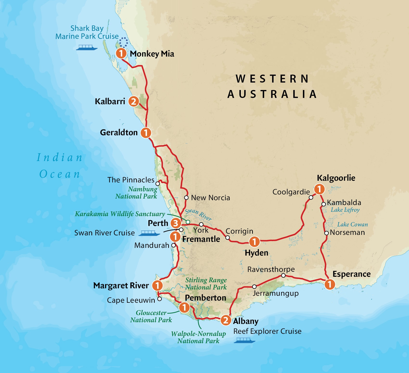 One day in Albany Western Australia
