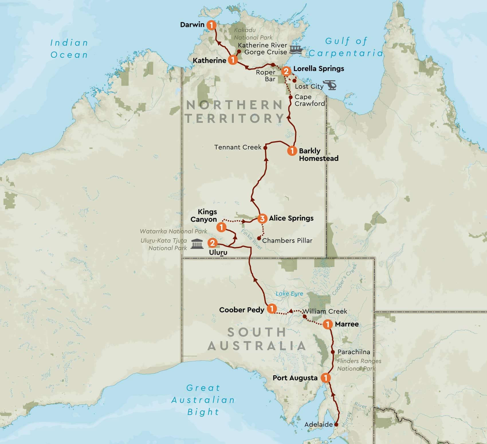 Central Australia Tour Outback Spirit Tours