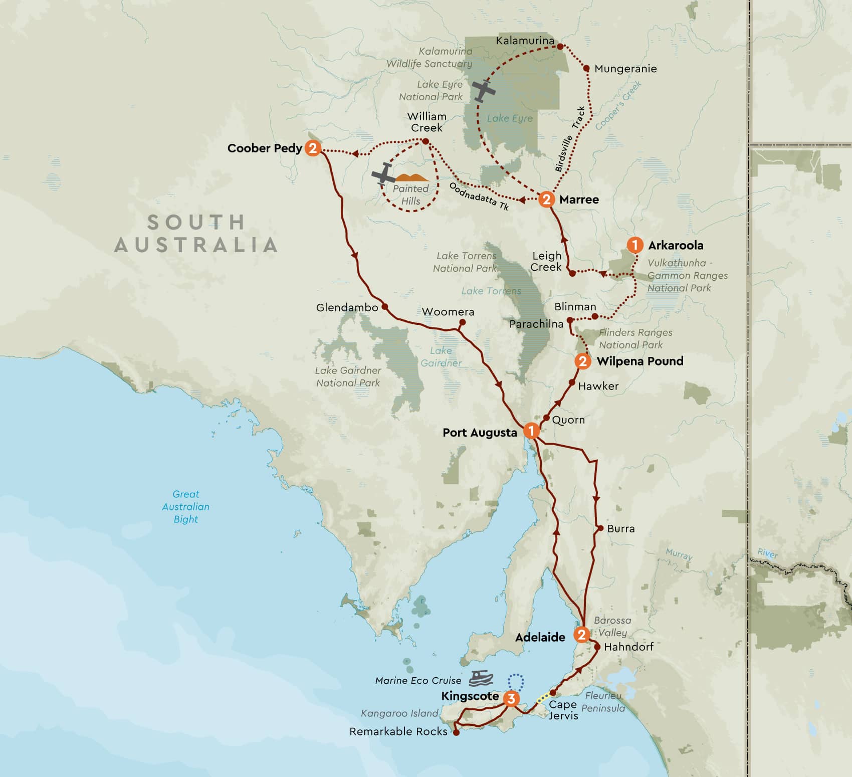 Outback Spirit Tours 2025 Brochure Penni Dorella