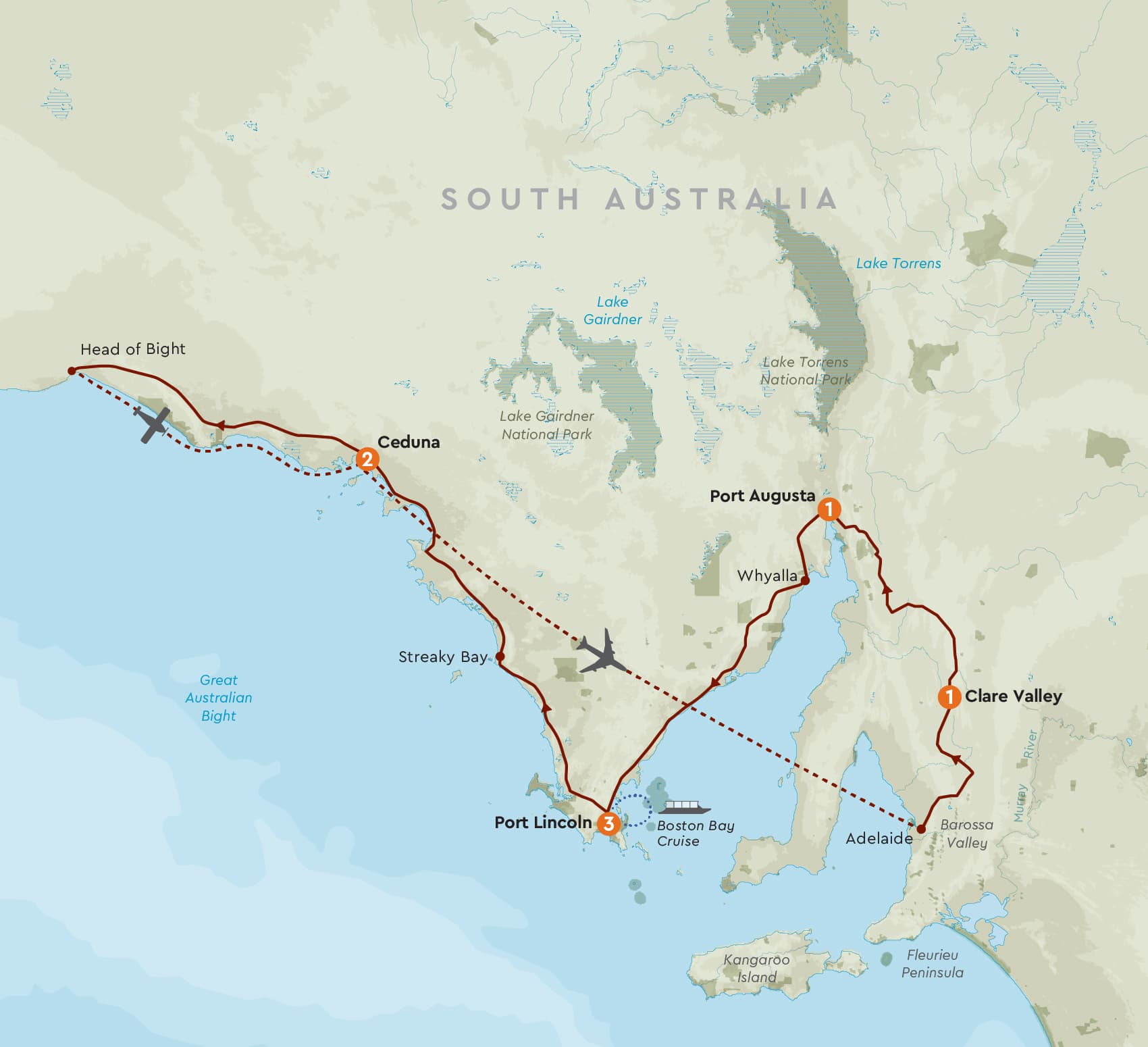Eyre Peninsula Whale & Seafood Tour Outback Spirit Tours